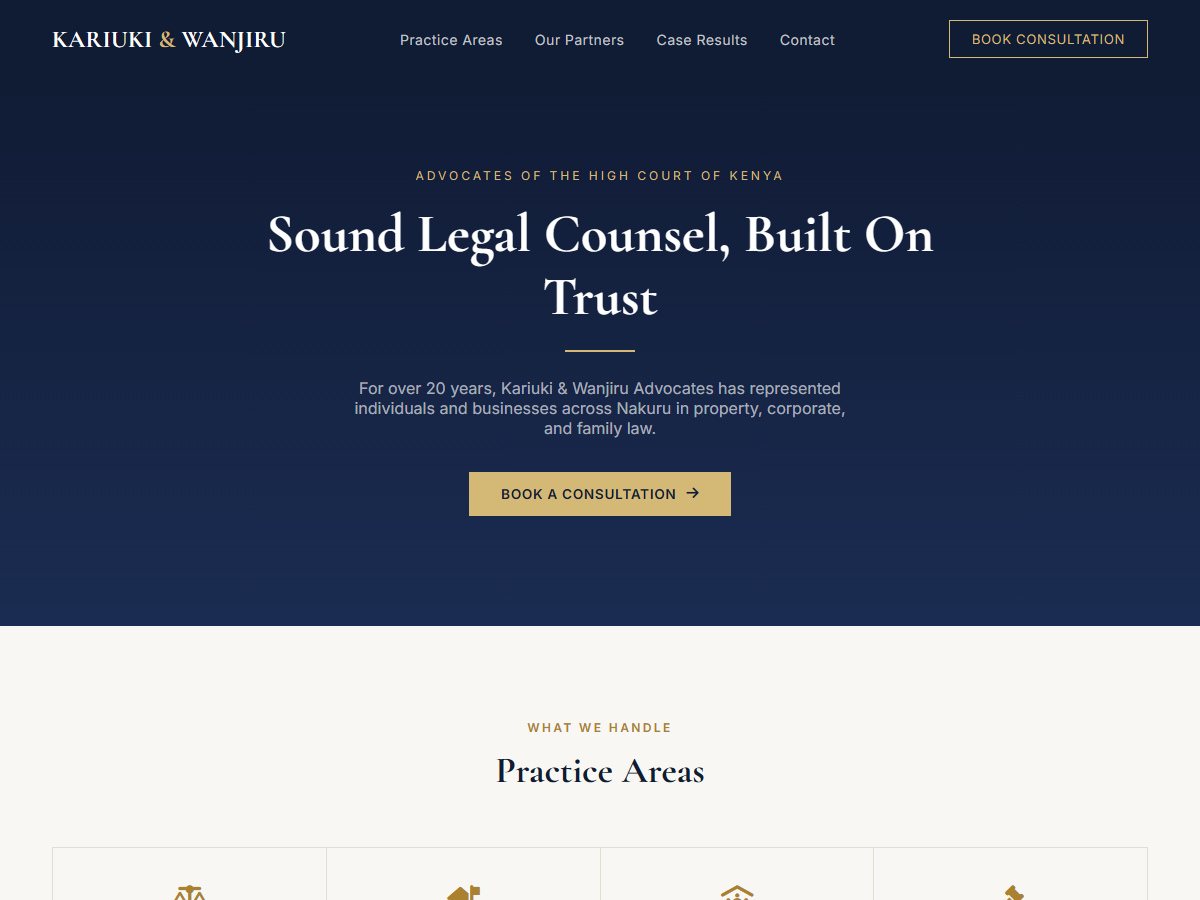 Law Firm Website